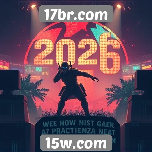Tendências de jogos para 2026 no 17br.com